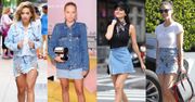 Gwiazdy noszą dżinsowe spódniczki