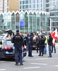 Warszawa. Rozpoczął się kolejny protest rolników. Utrudnienia w ruchu
