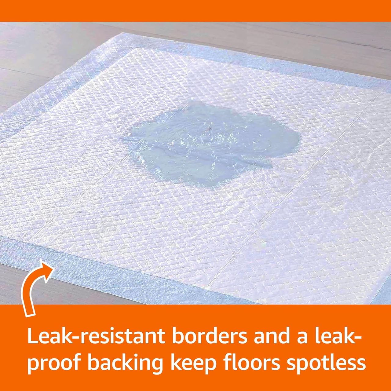 Absorbent mat for dogs