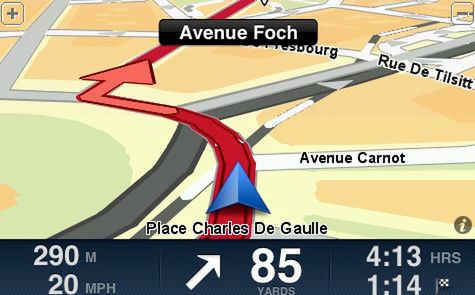 TomTom dla iPhone'a dostępny w App Store 1