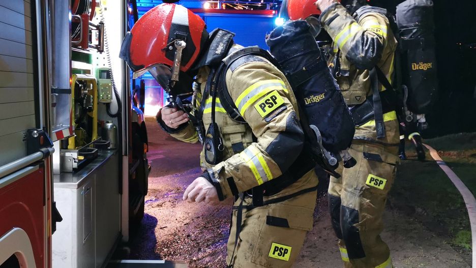 Straż pożarna w akcji (zdjęcie ilustracyjne)