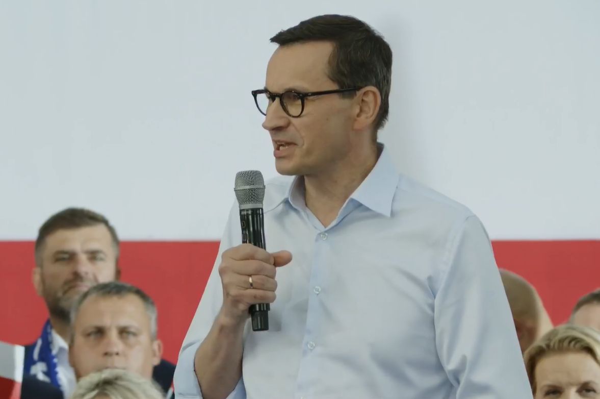 Morawiecki o PO: musimy ich przepędzić, za linię Odry