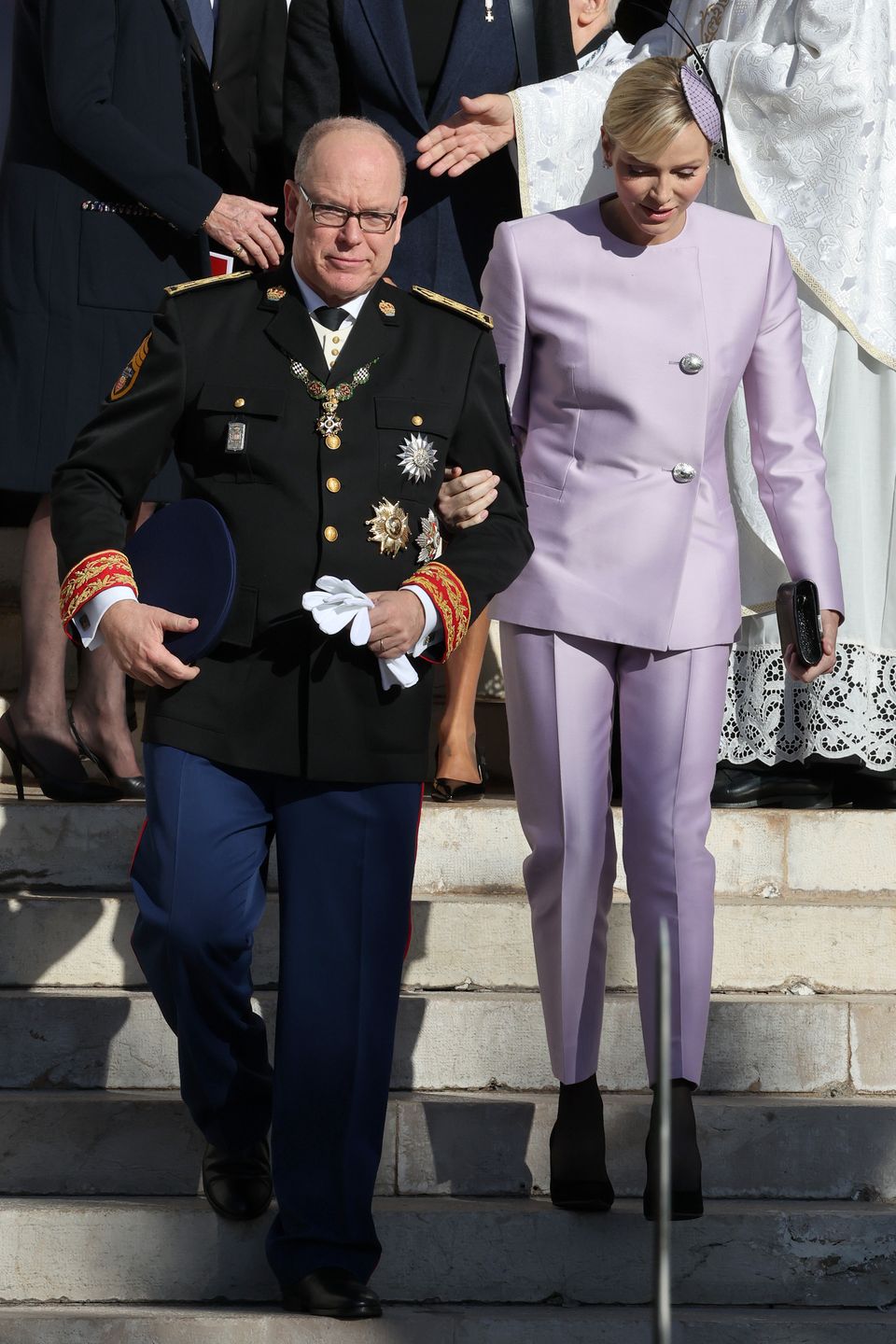 Książę Albert i księżna Charlene