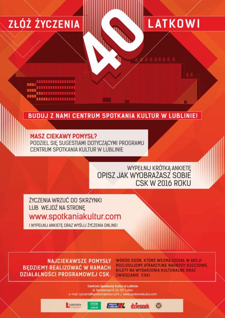 CSK_40 latek_plakat