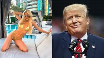 Karolina Derpieńska wdzięczy się na fotkach z Donaldem Trumpem i pomstuje na "zawistnych Polaków" (ZDJĘCIA)