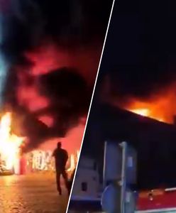 Gęsty dym nad Raciborzem. Pożar miejskiej choinki