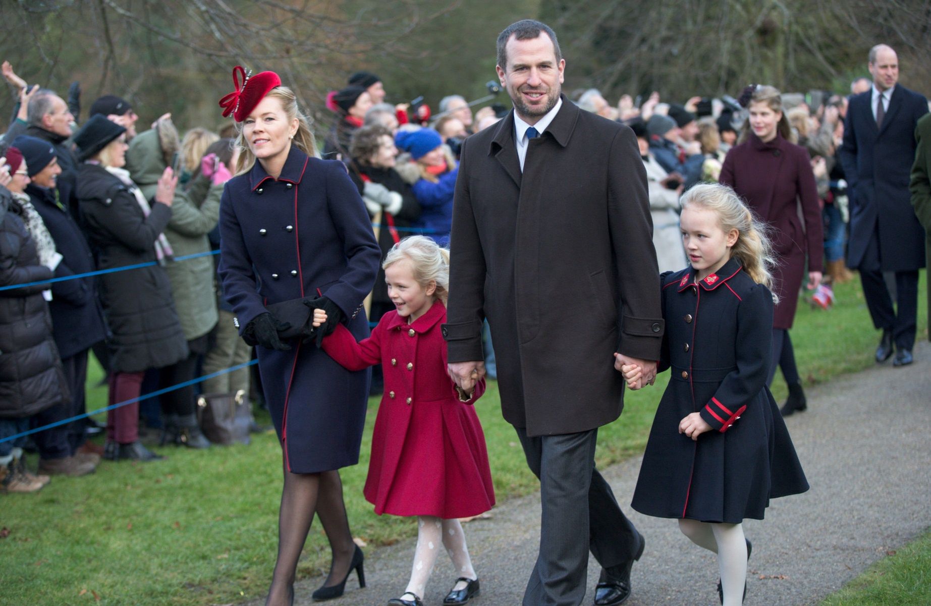 Królowa Elżbieta II, Peter Phillips, Autumn Phillips