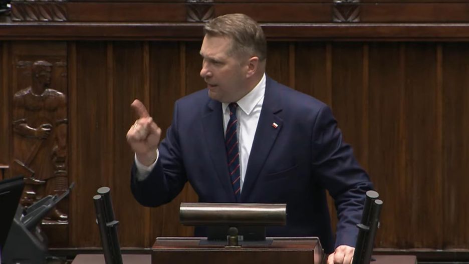 Głośne wystąpienie Czarnka