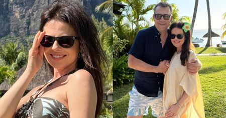 Paulina Koziejowska pozuje w bikini i chwali się fotkami z egzotycznych wakacji u boku starszego o 22 lata Macieja Orłosia