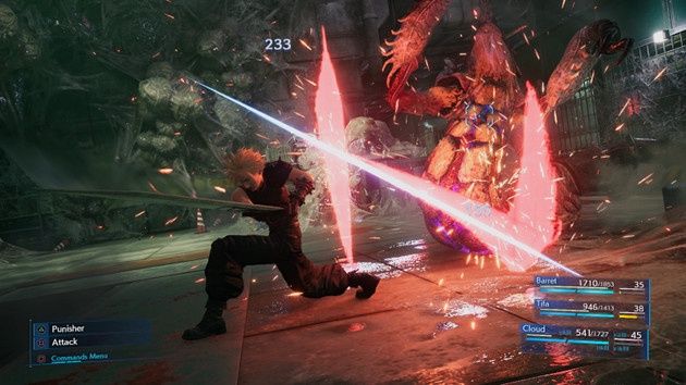 Final Fantasy VII Remake screen