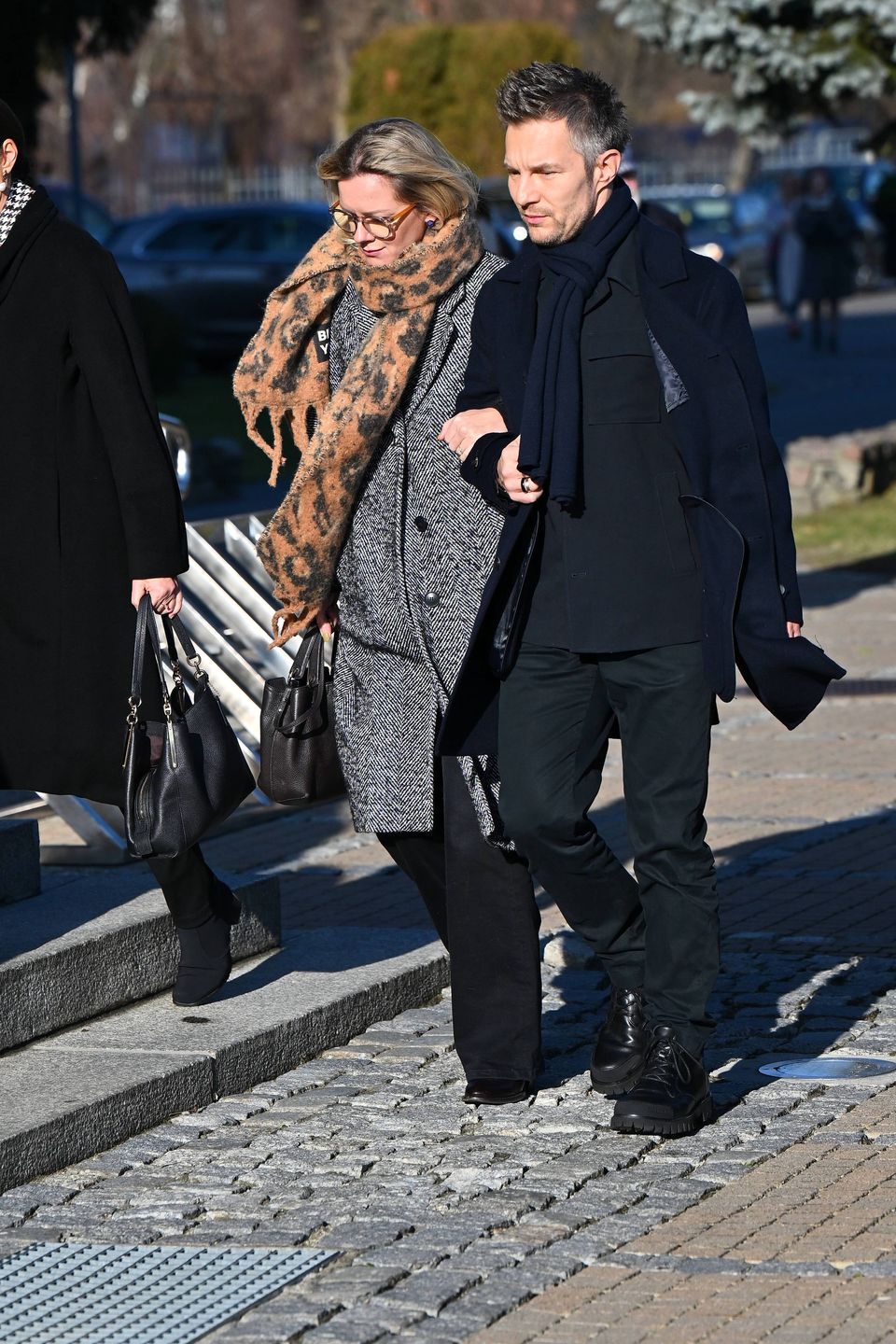 Pogrzeb męża Ewy Bem