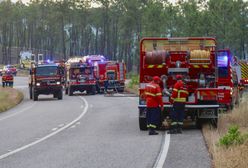 Portugalia walczy z pożarami i ekstremalną pogodą. Plażowicze uciekają z plaż, a ambasada ostrzega