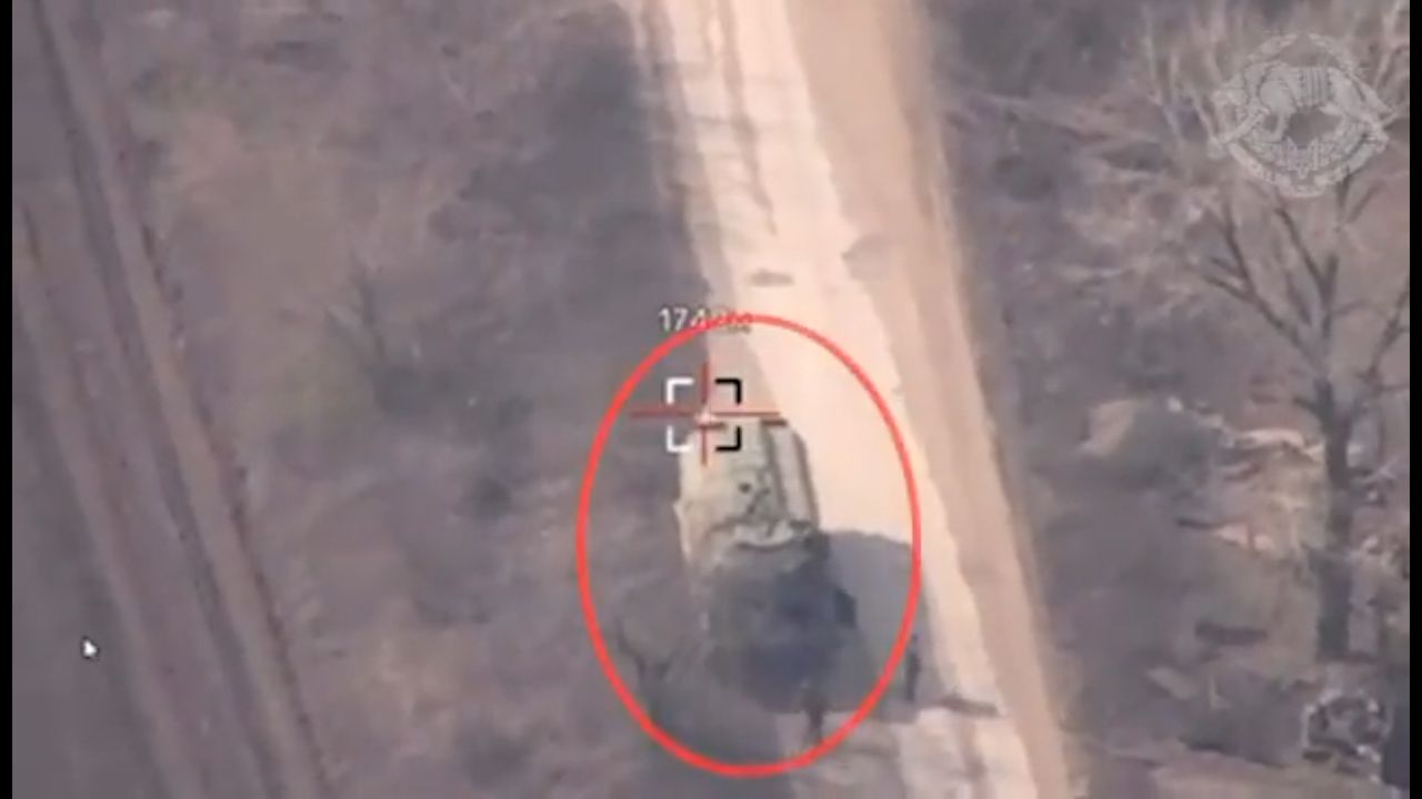 Rosyjski radar artyleryjski Zoopark-1M wykryty przez Ukraińców.