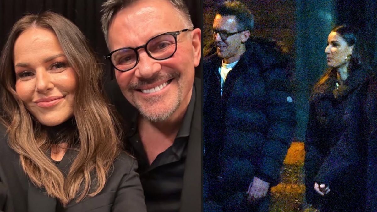 Paulina Sykut-Jeżyna i Krzysztof Ibisz oraz Maciej Kurzajewski i