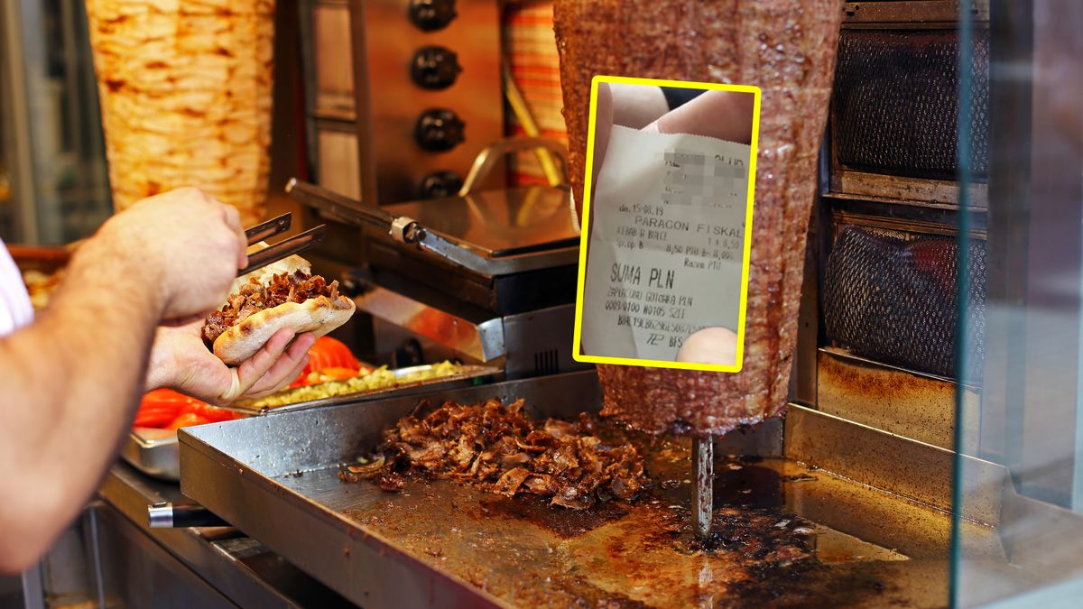 Pokazał paragon z 2019 roku. Nie do wiary, ile kosztował kebab.