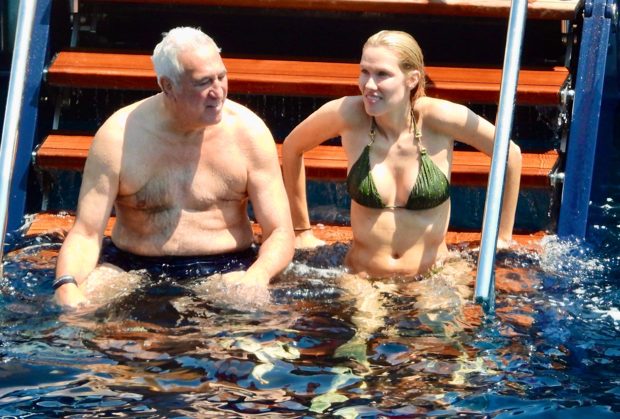 Lawrence Stroll i Raquel Stroll