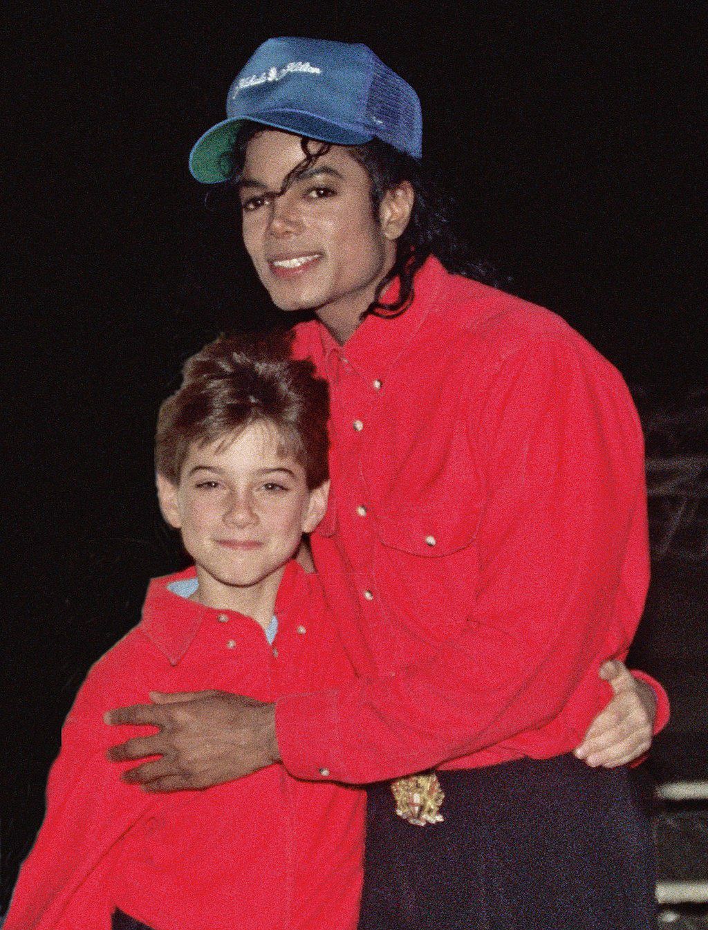 Michael Jackson i James Safechuck w 1988 roku