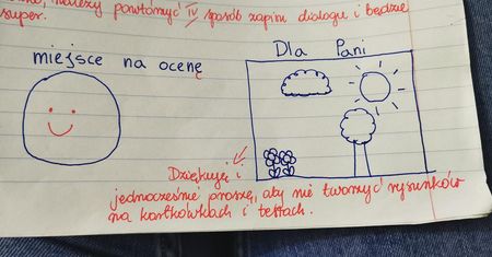 Matka opublikowała kartkówkę, komentarz nauczycielki podzielił rodziców. "Padły obraźliwe komentarze w moim kierunku".