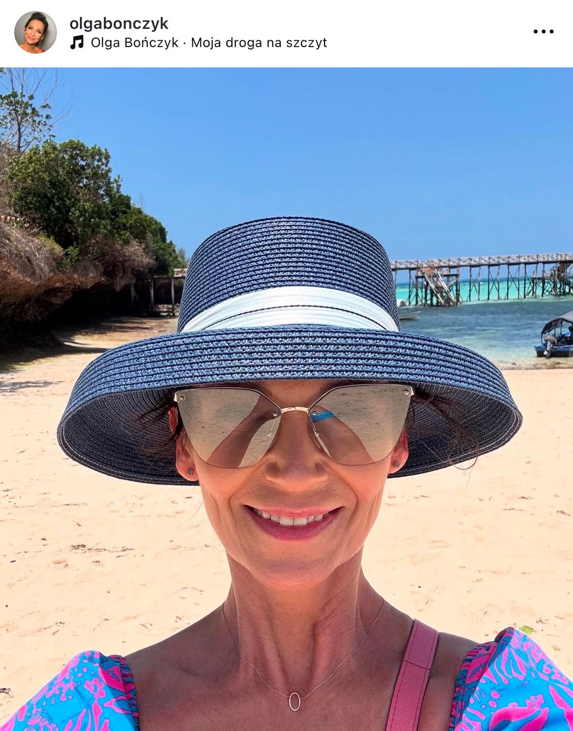 Olga Bończyk nadaje z Zanzibaru