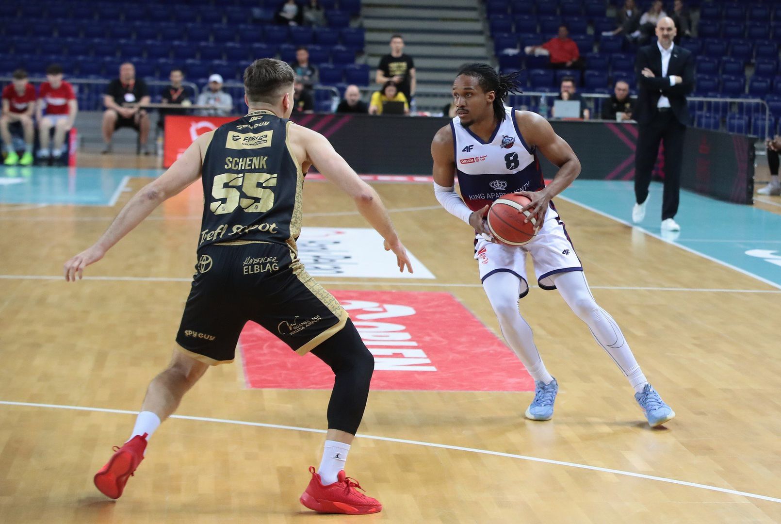 King Szczecin - Trefl Sopot 91:90 w 3. ćwierćfinale Orlen Basket Ligi.