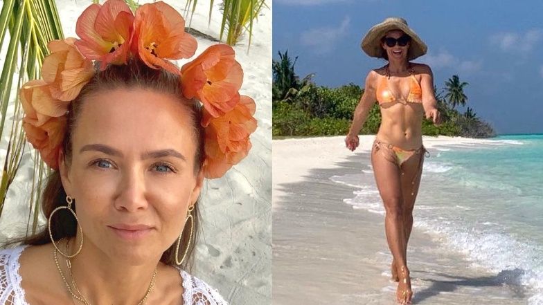 Kinga Rusin wsparła Niebieską Linię