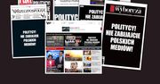 Wielki protest mediów. Czarne plansze w gazetach i na portalach