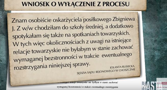 TAI wygrała proces z sądem w Szczecinie ws. sprostowana do reportażu „Kasty”