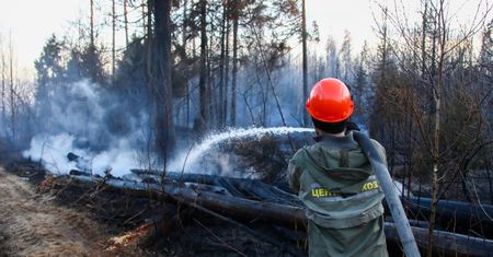 Katastrofa ekologiczna w Czarnobylu. "Ogień jest poza kontrolą"
