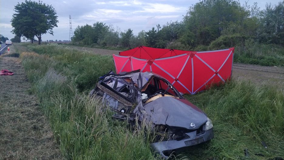 Tragedia pod Środą Wielkopolską. Kierowca był pijany