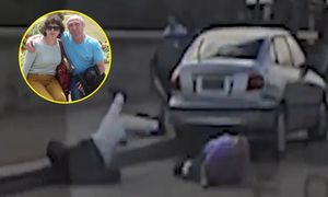 Próbowali powstrzymać napastnika. Kamera samochodowa wszystko nagrała