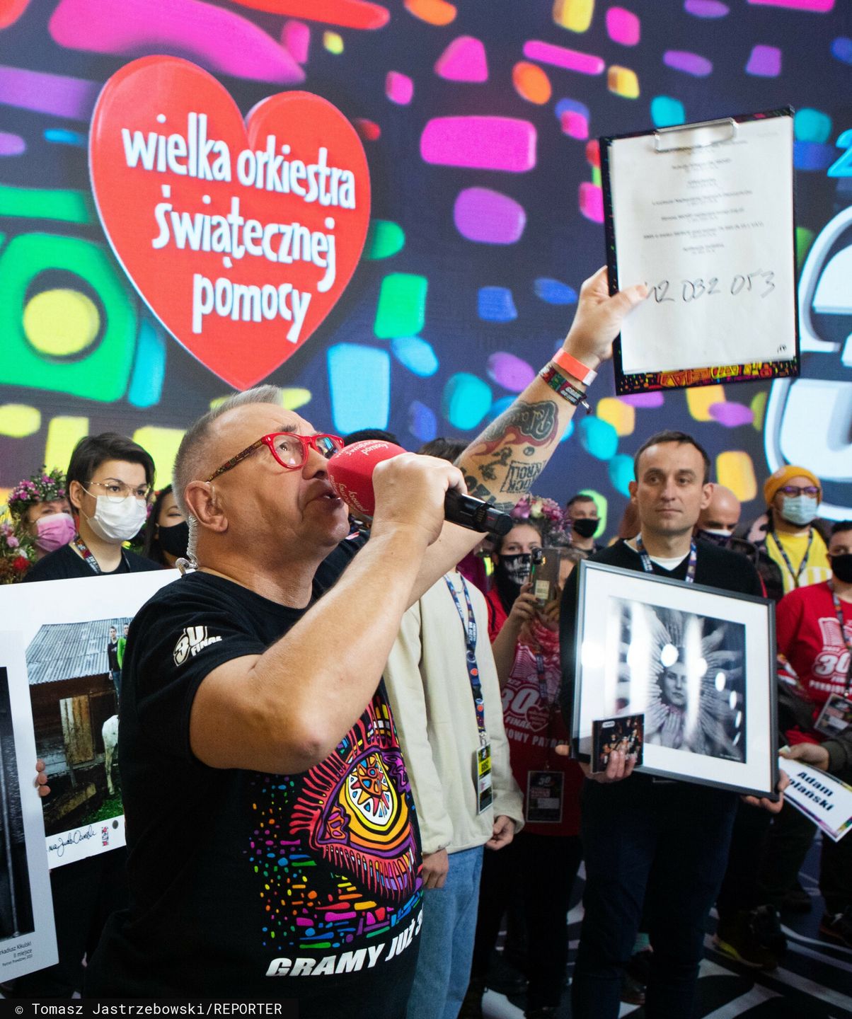 30. finał WOŚP. Córka wspierała Jerzego Owsiaka w zbiórce 