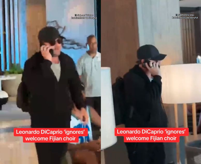 Leonardo DiCaprio blew off the hotel staff