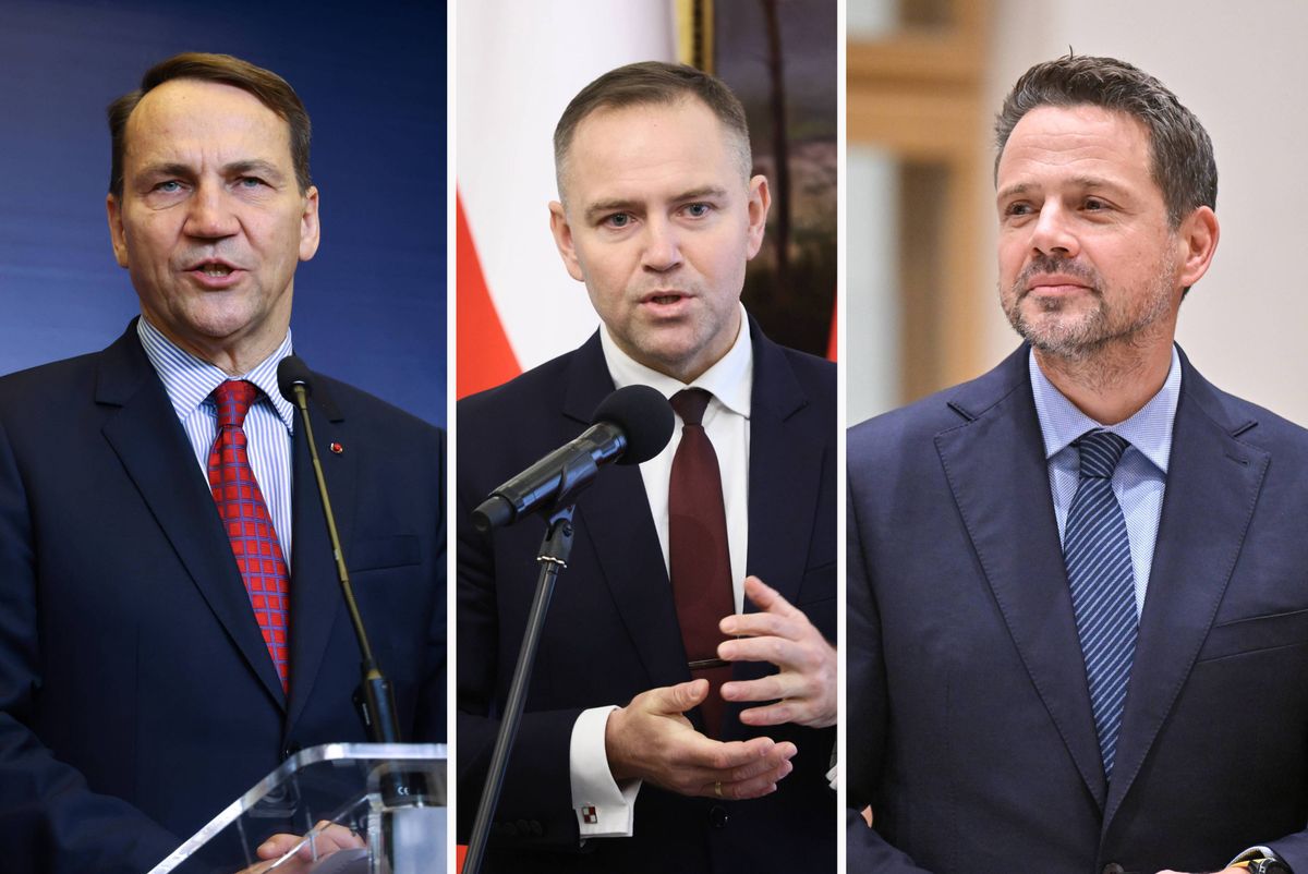 Rafał Trzaskowski, szymon hołownia, radoslaw sikorski, karol nawrocki, wybory prezydenckie 2025, sondaż Trzy warianty II tury wyborów prezydenckich. Mamy wyniki sondażu