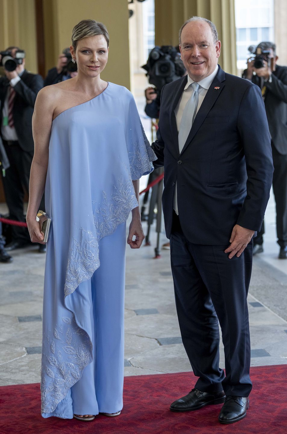księżna Charlene i książę Albert