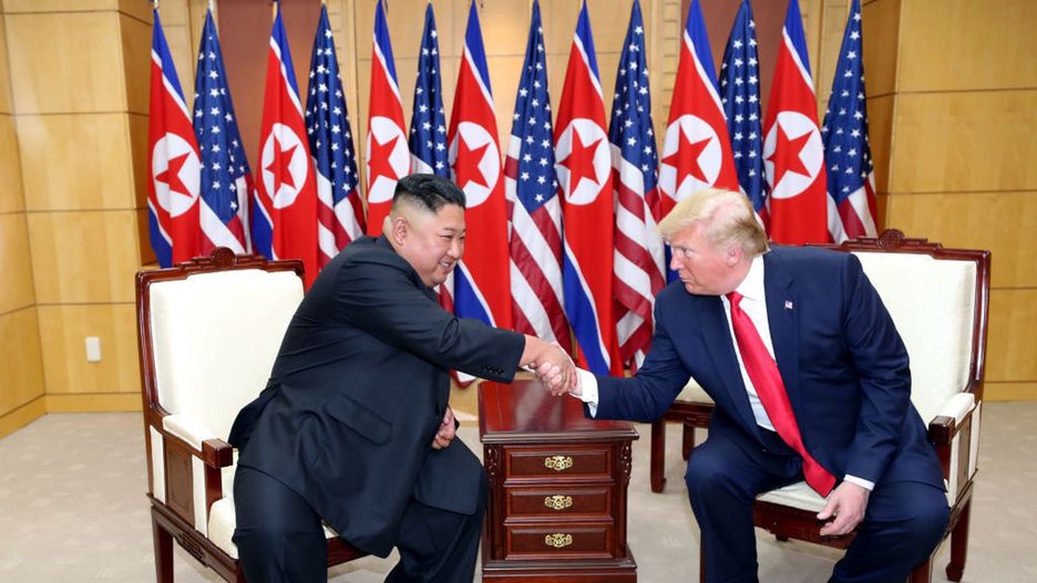 Kim Dzong Un i Donald Trump