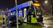 Gorzów: Kierująca toyotą wjechała wprost pod tramwaj