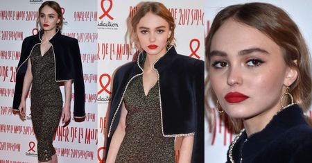 Lily-Rose Depp i Monica Bellucci na imprezie w Paryżu (ZDJĘCIA)