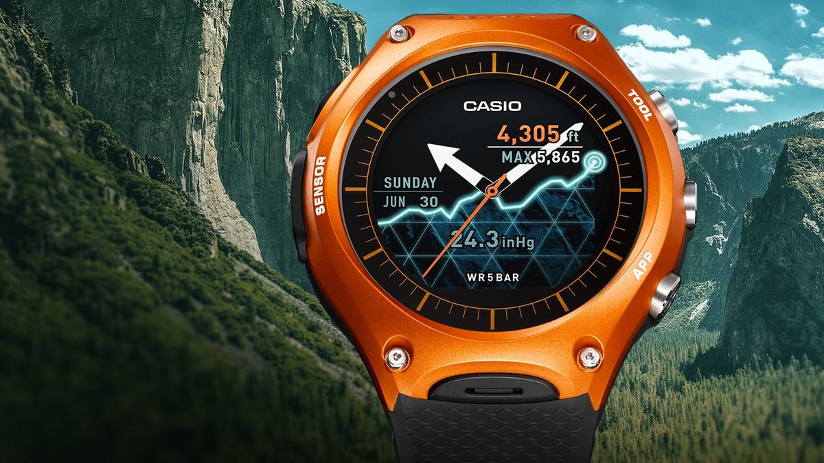 Casio Smart Outdoor Watch: odporny smartwatch z Androidem Wear 1
