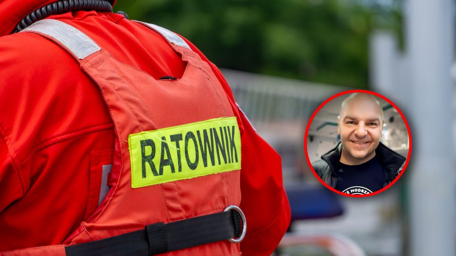 Trudna akcja ratownika