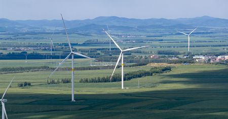 Działanie wiatraków. Pochodzi z nich 35% energii elektrycznej w Polsce
