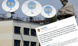 Departament Stanu USA reaguje ws. "Lex TVN". "Silne demokracje cieszą się wolną i niezależną prasą"