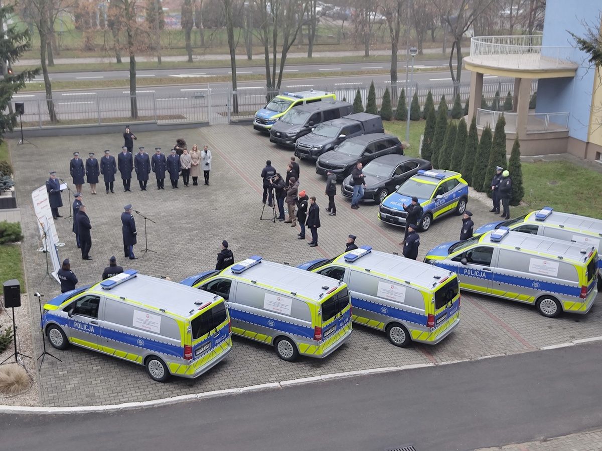 Nowe radiowozy polskiej policji