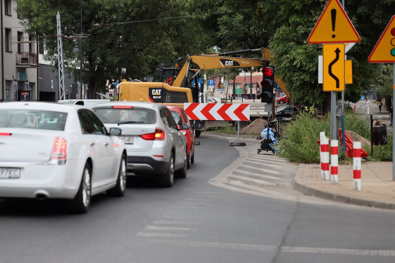 Lublin: Duże utrudnienia w ruchu na Zamojskiej. Wahadło drogowe przez dwa miesiące