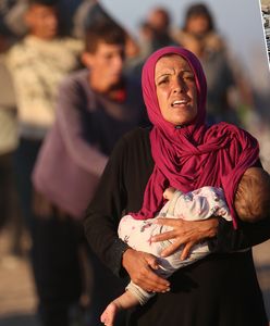 Exodus w Gazie. Droga przez bomby i śmierć