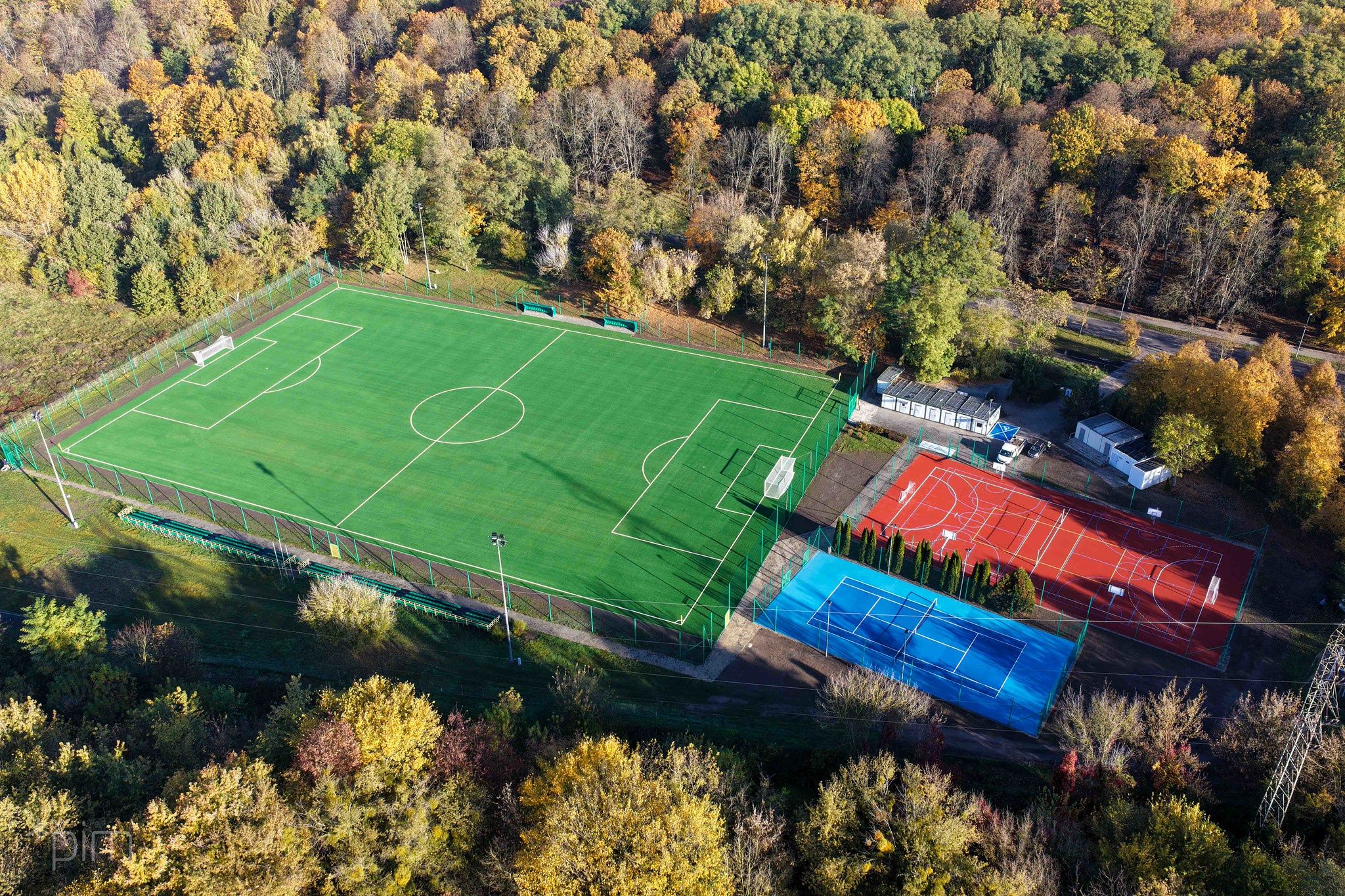 Kompleks sportowy przy al. Armii Poznań fot. PIM