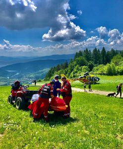 Beskidy. Rany cięte, urazy kręgosłupa i głowy. GOPR podsumował długi weekend