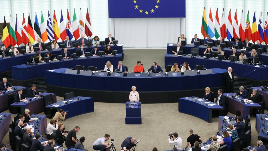 Pierwsza sesja Parlamentu Europejskiego
Fot. Wojciech Olkusnik/East News
