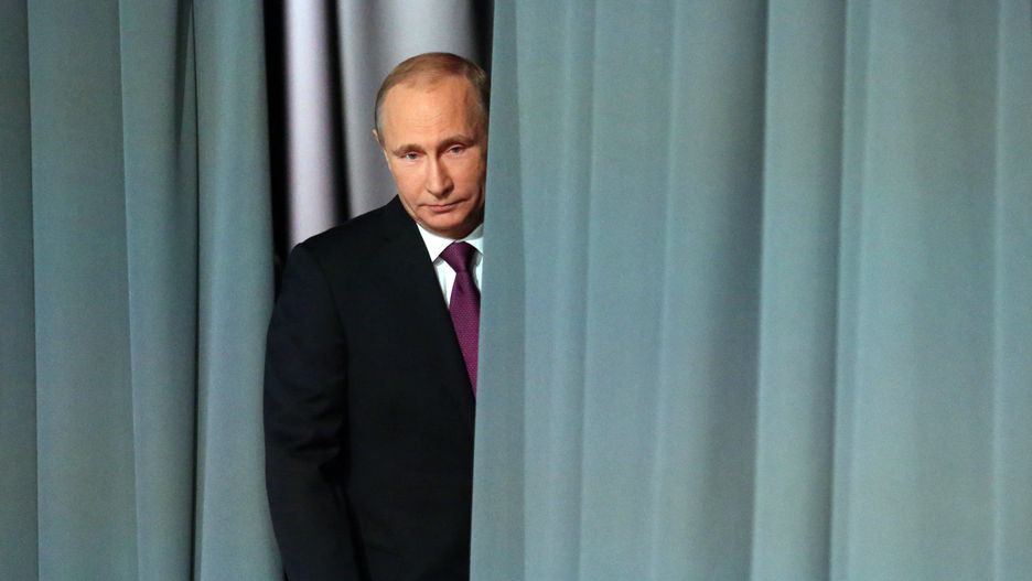Russian President Vladimir Putin Addresses The Nation Amid Growing Concerns Of A Financial Crisis
MOSCOW, RUSSIA - DECEMBER 18: (RUSSIA OUT)  Russian President Vladimir Putin during an annual press conference on December 18, 2014 in Moscow, Russia. The national address comes amid growing concerns of a financial crisis as the price of crude oil and Western sanctions against Russia over the Ukraine crisis are being blamed for plunging the rouble to a record low against dollar and euro. (Photo by Konstantin Zavrazhin/Getty Images)
Konstantin Zavrazhin
topics, topix, bestof, toppics, toppix, topics, topix, bestof, toppics, toppix