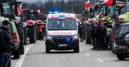 Zginął podczas protestu rolników. Dramat na S8