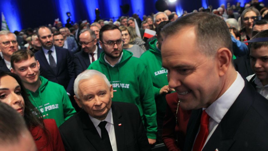 Jarosław Kaczyński liczy na Karola Nawrockiego 